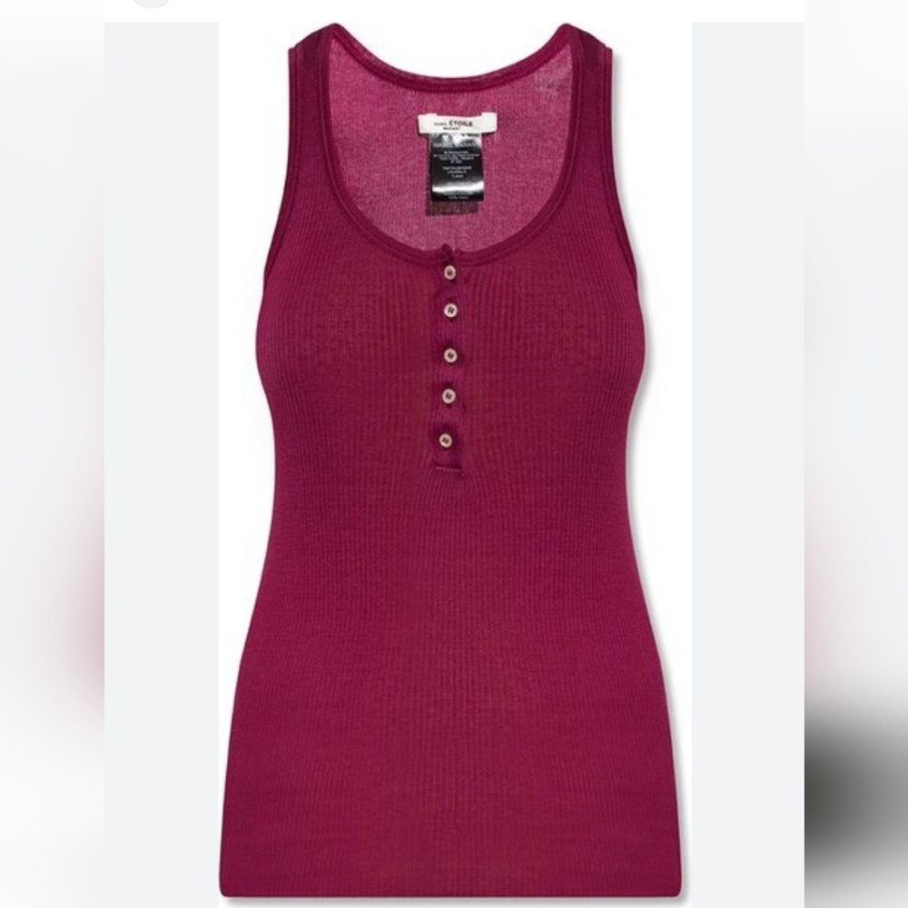 9. NWT ISABEL MARANT ÉTOILE LOUISALIC TANK IN FUCHSIA